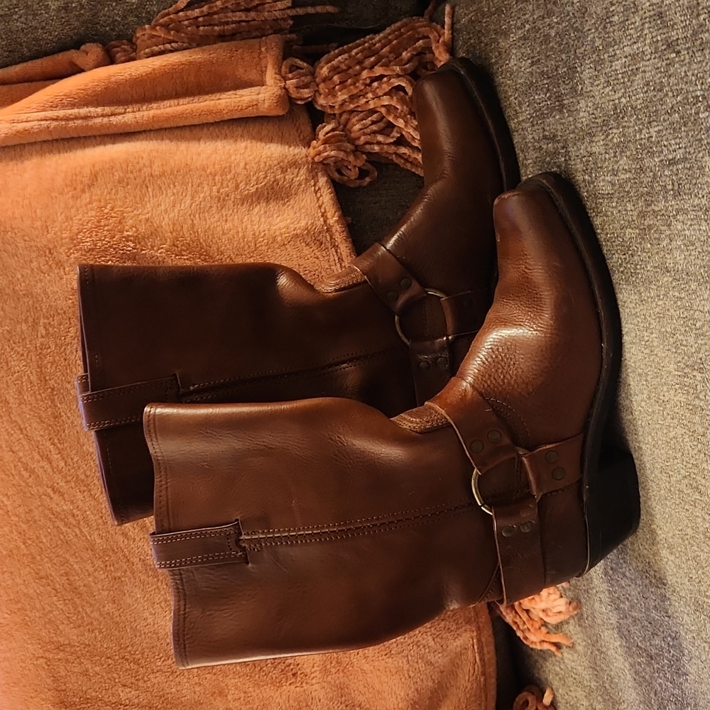 Frye boots, mid-calf, like new